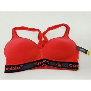 COOBIE SPORTS BRA STYLE 6899 SIZE 32B RED NEW WITH TAGS
